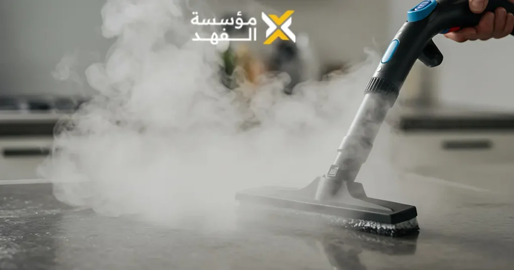 التنظيف-بالبخار