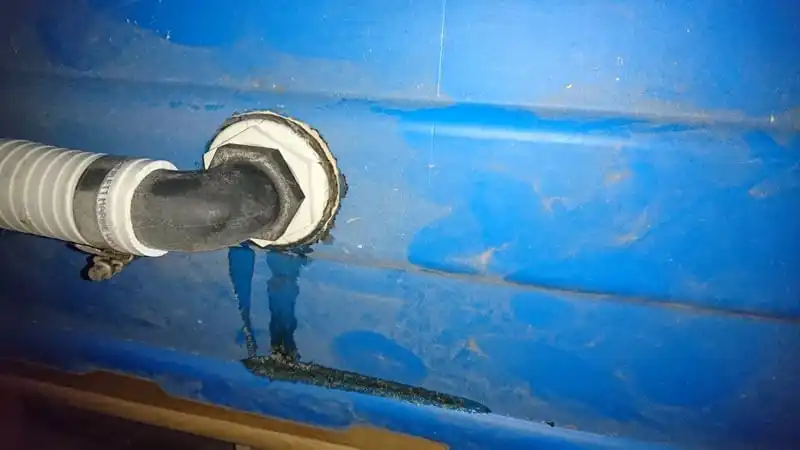 اصلاح تهريب خزان الماء الارضي