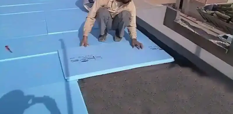 خطوات عزل الاسطح الخرسانية